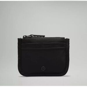 lululemon athletica Black Compact Men's Wallet